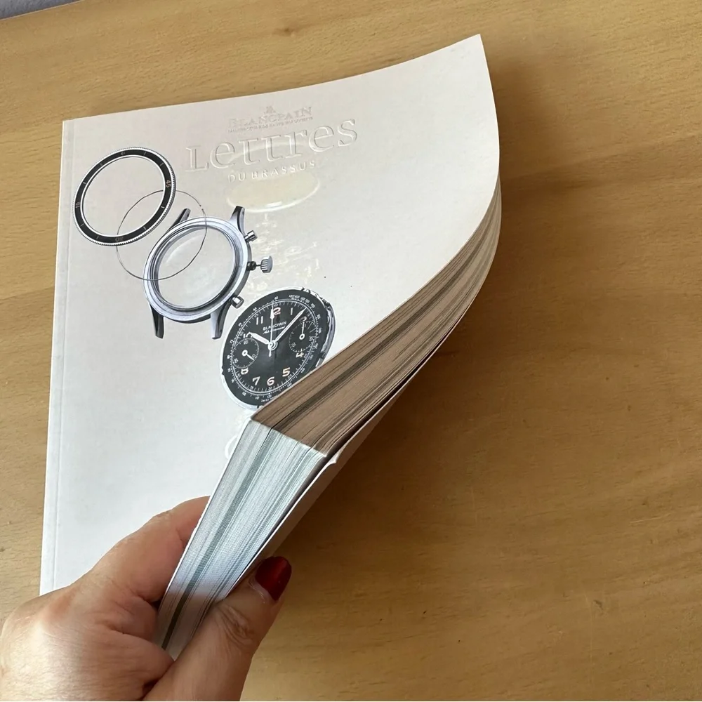 Blancpain Lettres Du Brassus Issue 21 Watch Catalog